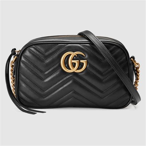 black gucci marmont purse|Gucci Marmont bag small size.